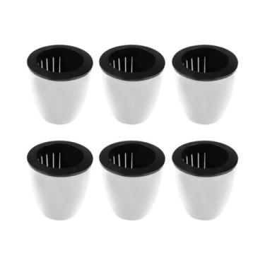 Imagem de Vasos Autoirrigáveis Para Interior E Exterior, 6 Peças, Vasos De Plást