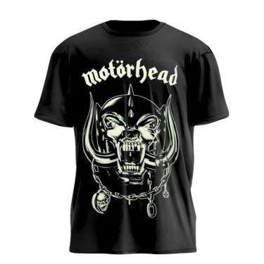 Imagem de Camiseta Motor Head Camiseta Banda Motor Head Burn To Lose-Masculino