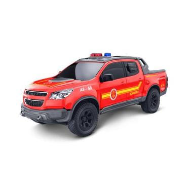 Imagem de Carrinho Caminhonete Viaturas Pick-up S10 Policia grande - Roma Brinqu