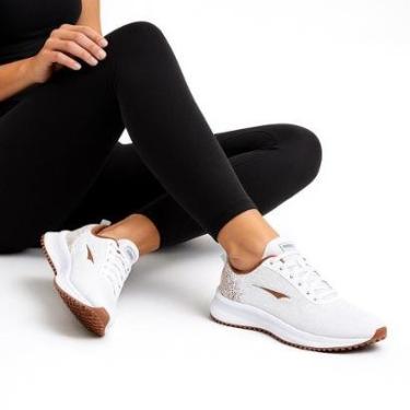 Imagem de Tênis de Caminhada Academia Feminino Treino Running Esportivo Leve e Confortável-Feminino