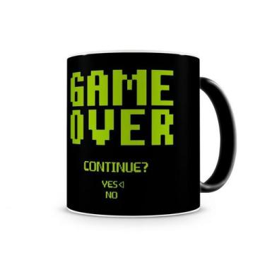 Imagem de Caneca Mágica Game Over Continue - Starnerd
