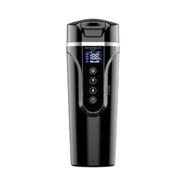Imagem de Chaleira Elétrica Portátil De 450ml, Caneca Térmica Inteligente Para C