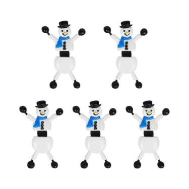 Imagem de Bonecos De Neve Fofos De Natal, Brinquedos Esticáveis E Posicionáveis 