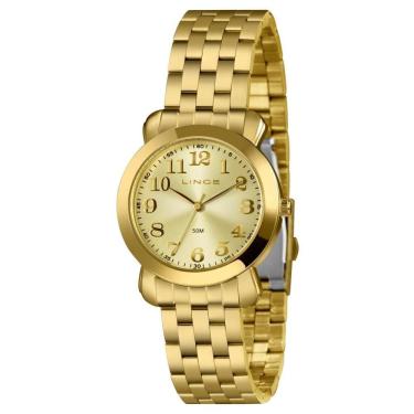 Imagem de Relógio Lince Feminino Dourado LRG4778L36 C2KX