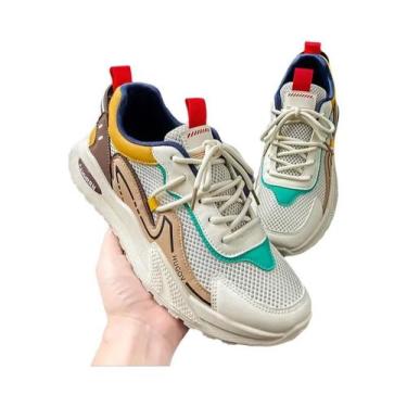 Imagem de Tênis Masculinos Leves E Respiráveis Em Malha, Calçados Casuais De Ver