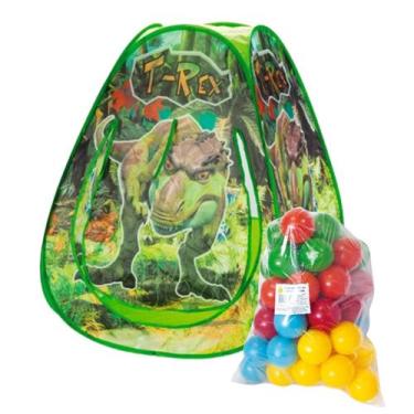 Imagem de Barraca Infantil Dinossauro Meninos Piscina de Bolinhas - Bee Toys