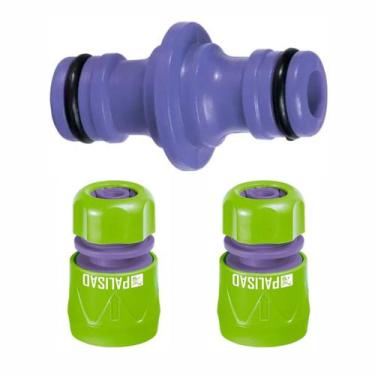 Imagem de KIT Emenda de Mangueira com Engate Rápido (1/2pol.) PALISAD