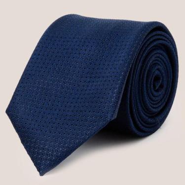 Imagem de Gravata de Seda Dudalina Maquinetada In25 Preto Masculino, Único, Pret