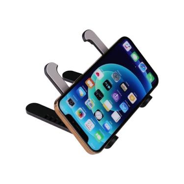 Imagem de Suporte Portatil Dobravel Multi Posiçoes Para Celular Tablet Preto