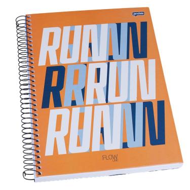 Imagem de Caderno Universitário Flow 10 Matérias 160 Folhas Line Jandaia 68752-88