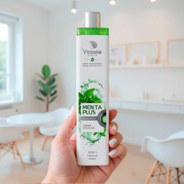 Imagem de Shampoo Menta Plus Anti-Resíduos Victoria Hair 1 Litro - VICTORIA HAIR