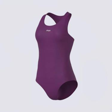 Imagem de Maiô Fila Autralia Feminino Violeta, M