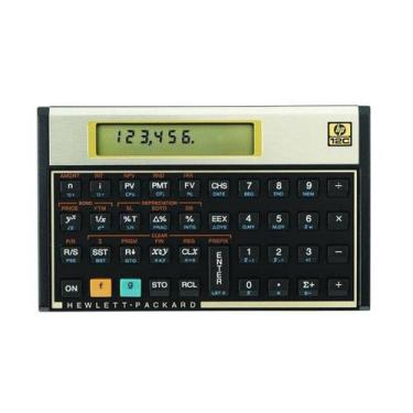 Imagem de Calculadora Financeira HP 12C Gold Português Espanhol Display LCD Com 