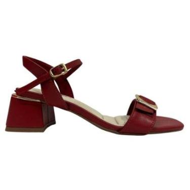 Imagem de SANDÁLIA BEBECÊ SALTO MÉDIO REF:T5240-151 FEMININO-Feminino