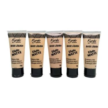 Imagem de Base Líquida Matte Clara Cores Claras Kyràv - Kyrav