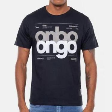 Imagem de Camiseta Onbongo Estapada Gravity Preto-Masculino