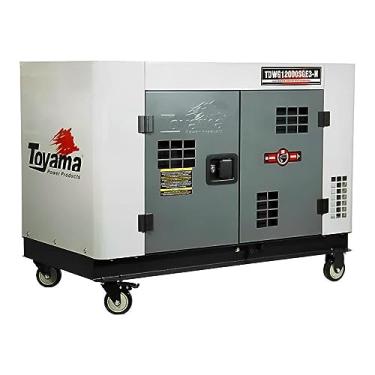 Imagem de GERADOR DIESEL TOYAMA TDWG12000SGE3-N 12,5KVA TRIF 380V SILENT APTO ATS
