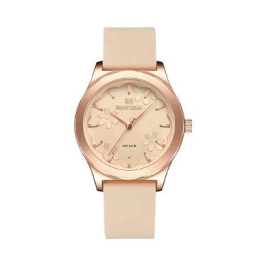 Imagem de Relógio De Pulso Feminino À Prova d'Água E Choque NAVIFORCE Com Mostra