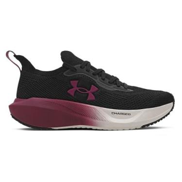 Imagem de Tênis Under Armour Charged Slight 3 Se Preto Roxo Unissex, Preto, 36