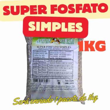 Imagem de Fertilizante Super Fosfato Simples 1Kg Adubo - AGROADUBO