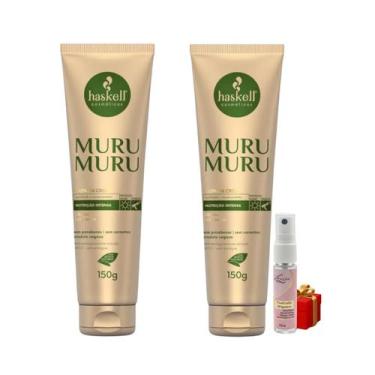 Imagem de Kit 2 Leave in Haskell Creme De Pentear Cavalo MuruMuru 150gr + Presen