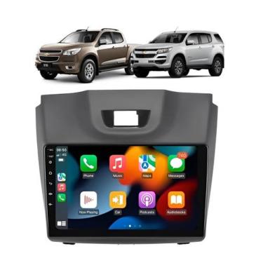 Imagem de Kit Multimídia S10 TrailBlazer LT LTZ 2014 / 2016 9 Pol Android Carpla