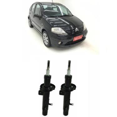 Imagem de Par de Amortecedores Dianteiro C3 GLX 16 16V Flex de 2005 a 2010 - Tri