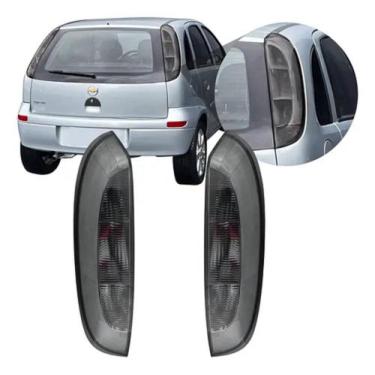 Imagem de Par Lanterna Fume Corsa Maxx 2008 2009 2010 2011 2012 Hatch - BBS