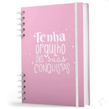 Imagem de Agenda 2026 Para Organização Pessoal - Capa Dura - 214 Pgs Capa Rosa