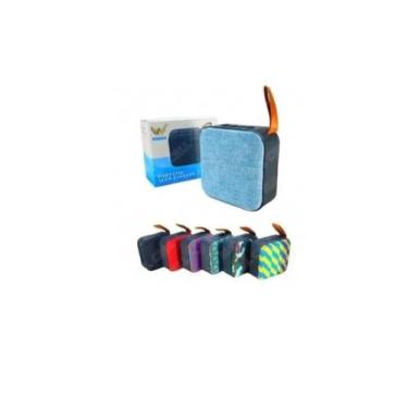 Imagem de Caixinha Som Portátil  Bluetooth Speaker Quadrada - Altomex