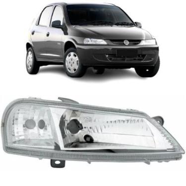 Imagem de Farol esquerda celta 99 00 01 2002 2003 a 2005 2006 cromado - BBS / AI