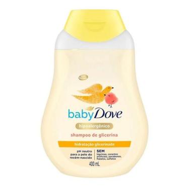 Imagem de Shampoo Bebê Glicerinado Dove Baby 400 ml Amarelo