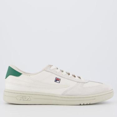 Imagem de Tênis Fila Tennis 88 T-Toe Bege e Verde, 43