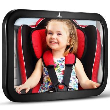 Imagem de Retrovisor Espelho Interno Infantil Lorben 360 Bebê Conforto Segurança