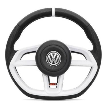 Imagem de Volante Esportivo Gol G2, G3 E G4- Gti Vision Branco - Volkswagen