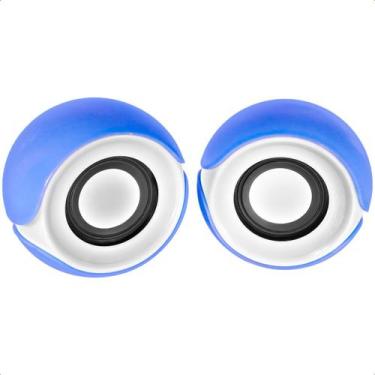 Imagem de Caixa de Som Multimídia USB P2 6W RMS Par Estéreo para PC Notebook TV 