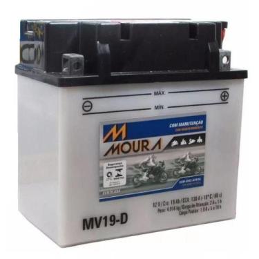Imagem de Bateria Moto Mv19-d Moura 19ah Kawasaki Kvf300-a Kvf300-b Kvf400-a Kvf