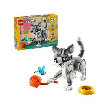 Imagem de GATO BRINCALHAO LEGO CREATOR 3 EM 1 407 PEÇAS 31163