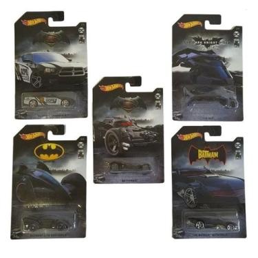 Imagem de Hot Wheels Batman 80 Anos Pack com 5 GDG83