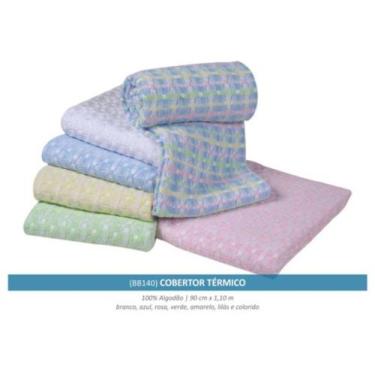 Imagem de Cobertor Térmico bebê - 90cm x 1,10m - Texnew, Branco