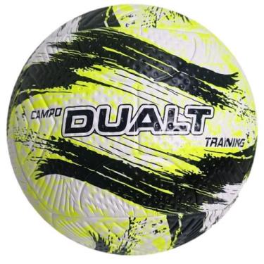 Imagem de Bola Futebol de Campo Dualt Training PVC Resistente -, Amarelo