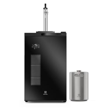 Imagem de Cervejeira Home Bar Electrolux Frost Free 100L com Torre de Chopp e Barril Mini Keg 5L...