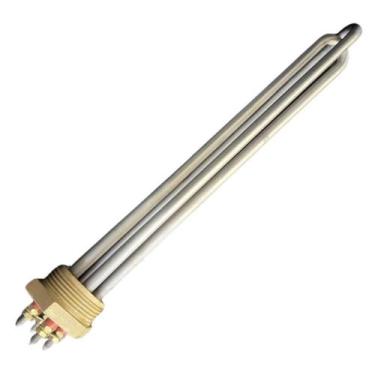 Imagem de Resistência Elétrica Tubular 30cm 2500W 220V/380V Rosca 1.1/5 2 Elemen