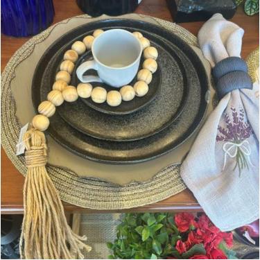 Imagem de Conjunto Com 6 Pratos De Sobremesa Avant Garden Black Ø21,5cm - Porto 