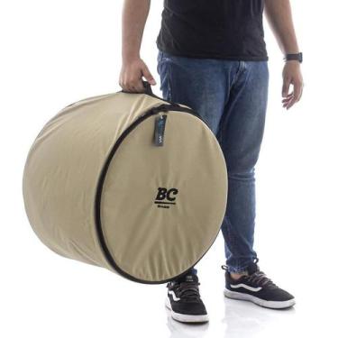 Imagem de Bag de Surdo Batera Clube BC Via Sarja 16 com reforço interno e alça e