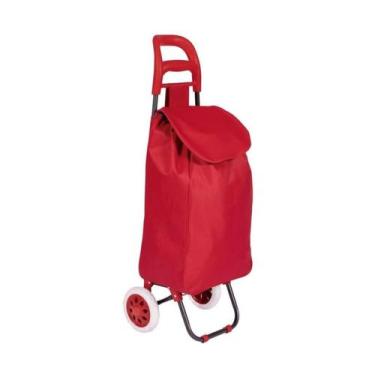 Imagem de Carrinho De Compras Feira Reforçado Grande Dobrável Multi VM - MORO