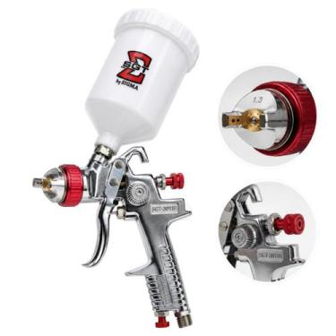 Imagem de Pistola de Pintura Profissional Bico Gravidade 50,8 Psi 1.3 600ml - SI