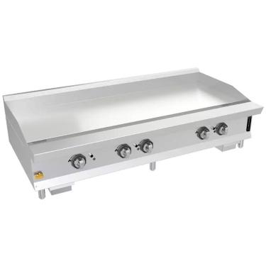 Imagem de Chapa Manual 60" de Mesa a Gás GLP New Prime PCM60GME Venâncio