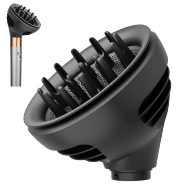 Imagem de YTCHYYSK Difusor Wave Curl Compatível com Dyson Airwrap HS01 HS05 HS08 Acessório Modos Dome e Diffuse para Secagem Rápida e Definição de Cachos