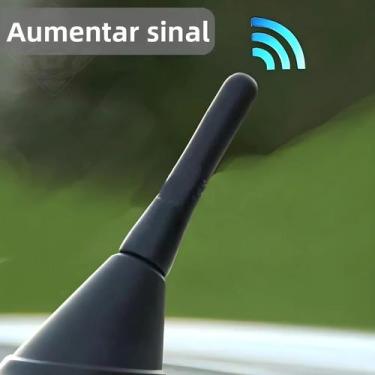 Imagem de Antena Universal Preta Para Carro FM AM DAB 6.5cm Montagem No Teto Ace